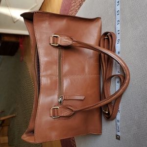 Born leather crossbody/handle bag